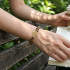 Tiger's Eye Tree of Life Bracelet: Confidence & Protection Talisman