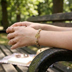 Crazy Lace Agate Tree of Life Bracelet: Laughter & Earthy Vitality Talisman