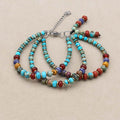 Harmony & Protection 3 Layer Imperial Jasper Multi Stone Bracelet