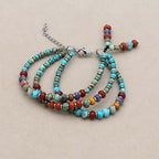 Harmony & Protection 3 Layer Imperial Jasper Multi Stone Jewelry Set