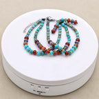 Harmony & Protection 3 Layer Imperial Jasper Multi Stone Bracelet