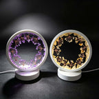 Natural Healing Crystal Tree LED Night Light Ambience Table Lamp