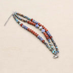 Bracelet triple rang en pierres multiples Harmonie et Force