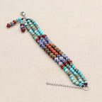 Inner Wisdom and Power Blue Imperial Jasper Jewelry Set