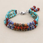 Inner Wisdom and Power Blue Imperial Jasper Jewelry Set