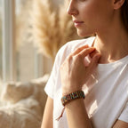 Joy and Chakra Harmony Imperial Jasper Leather Wrap Bracelet
