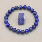 Inner Wisdom: Lapis Lazuli Intuition and Clarity Beaded Bracelet