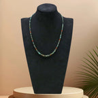 African Turquoise "Stone of Evolution" Necklace & Bracelet Set: Growth & Protection