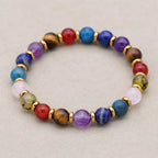 Total Alignment: 7 Chakra Balance and Vitality Beaded Bracelet