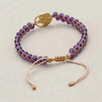 Amethyst Tree of Life Bracelet: Wisdom & Inner Peace Talisman