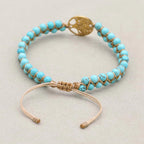 Turquoise Tree of Life Bracelet: Healing & Protection Talisman