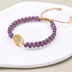Amethyst Tree of Life Bracelet: Wisdom & Inner Peace Talisman