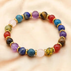 Total Alignment: 7 Chakra Balance and Vitality Beaded Bracelet