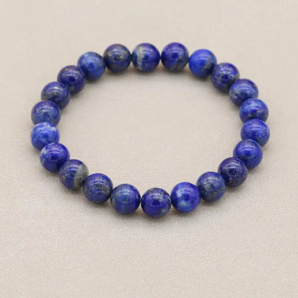 Inner Wisdom: Lapis Lazuli Intuition and Clarity Beaded Bracelet