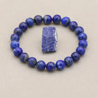 Inner Wisdom: Lapis Lazuli Intuition and Clarity Beaded Bracelet