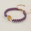 Amethyst Tree of Life Bracelet: Wisdom & Inner Peace Talisman