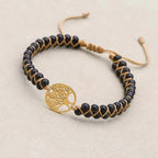 Obsidian Tree of Life Bracelet: Protection & Growth Talisman