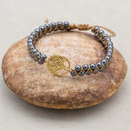 Hematite Tree of Life Bracelet: Grounding & Focus Talisman