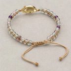Red Eyelash Evil Eye Fluorite Bracelet: Passion & Protection Talisman